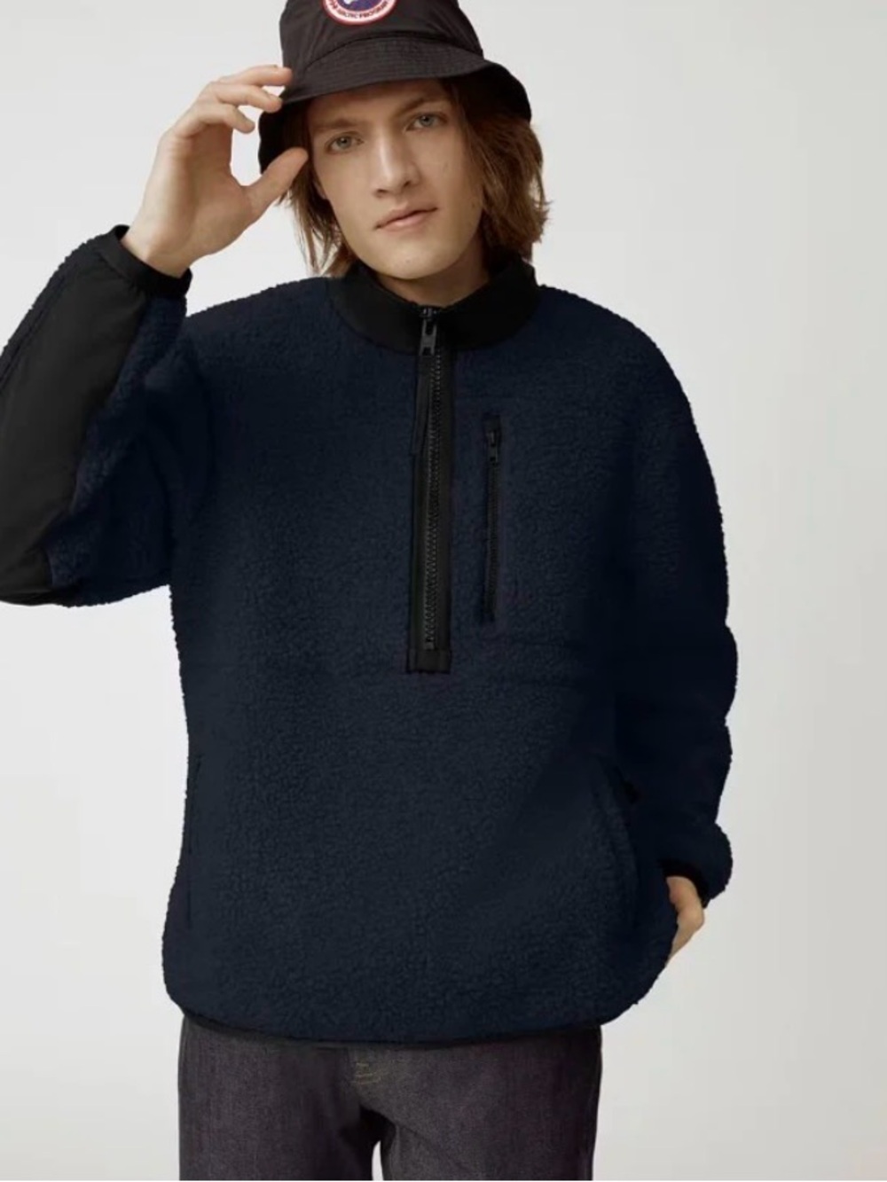 Canada Goose Men’s Renfrew Fleece Half-Zip Pullover BNWT